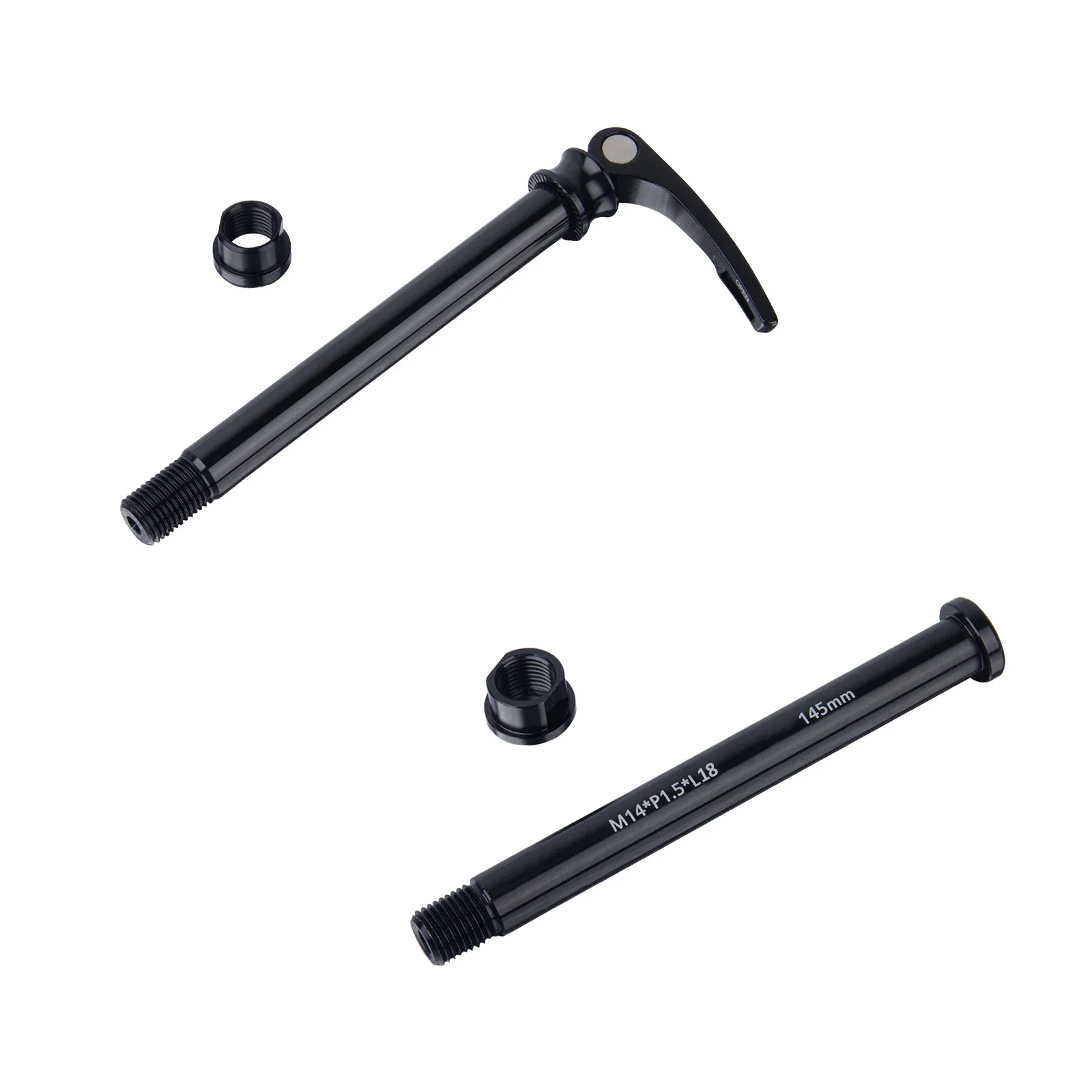 AliExpress NONE BOLANY Bicycle Thru Axle Front Fork Shaft Skewer 15x100 15x110 MTB Road Bike Quick Release M15xP1.5 Thread Pitch Bike Parts