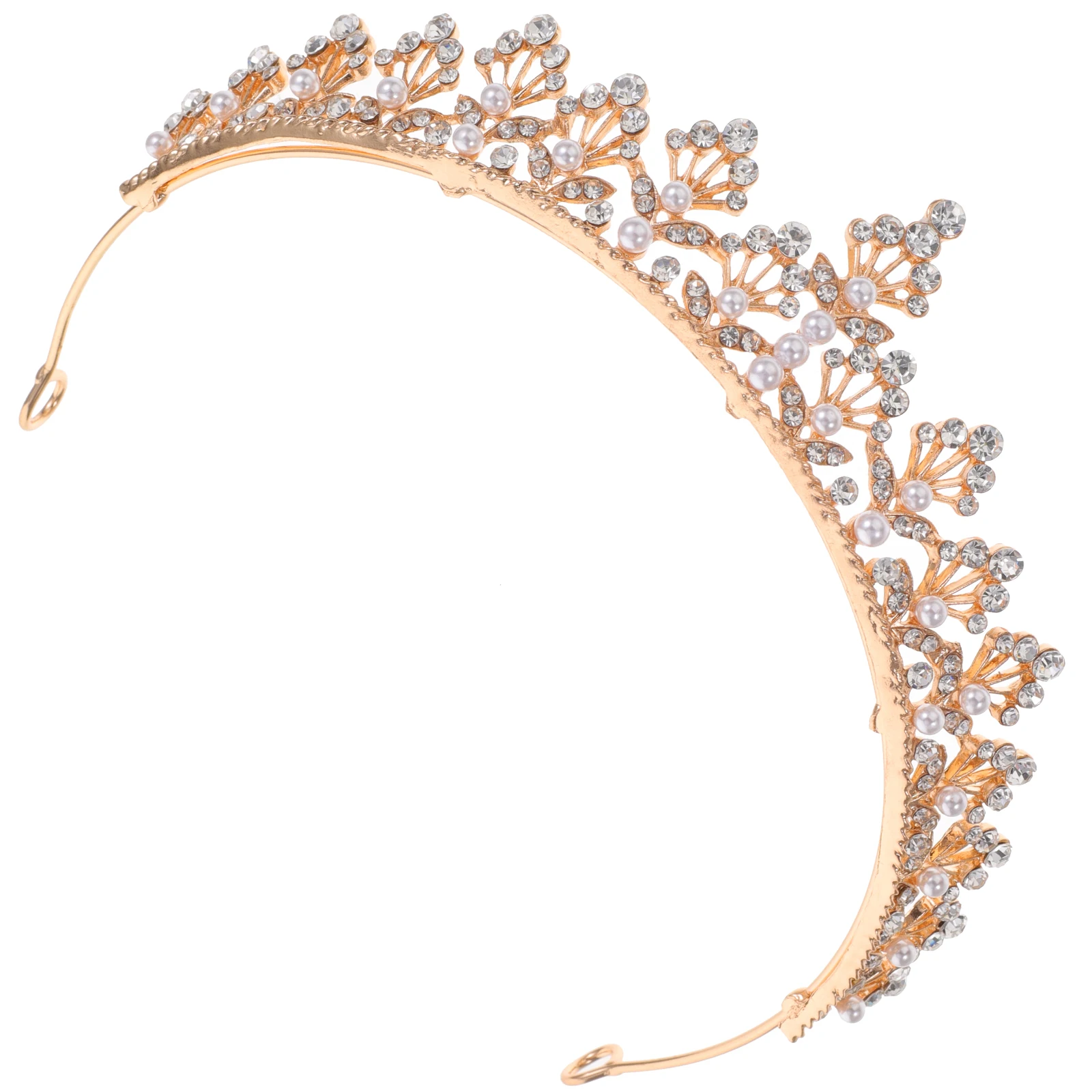 

1pc Pearl Rhinestone Headbands Wedding Hair Accessory Bridal Hair Accessories Birthday Tiara Bride Tiaras For Women Headpiece