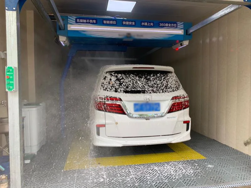 Ce Approved Brushless Automatic Car Wash Machine in  Automatic Touchless No Water Wash