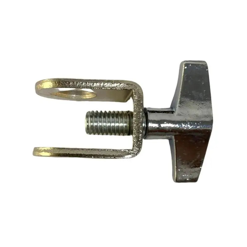 Portable Bass Drum Clamp Easy Transport Extension Clip Metal Cowbell Clamp Metal Texture Suitable for Musicians
