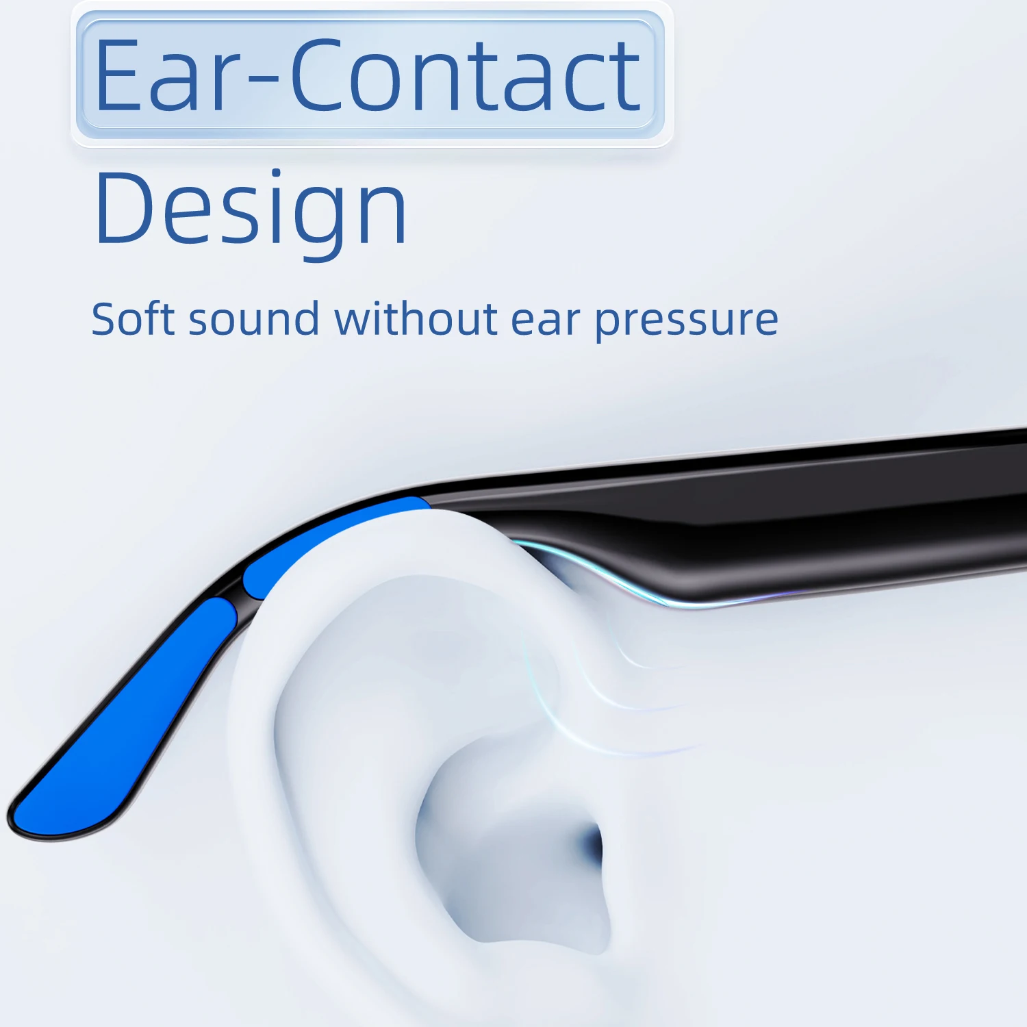 New AI Audio Glasses Electrochromic Lenses Blue Tooth Call Smart Glasses Dual Microphone Noise Reduction Fashion Sunglasses view 3