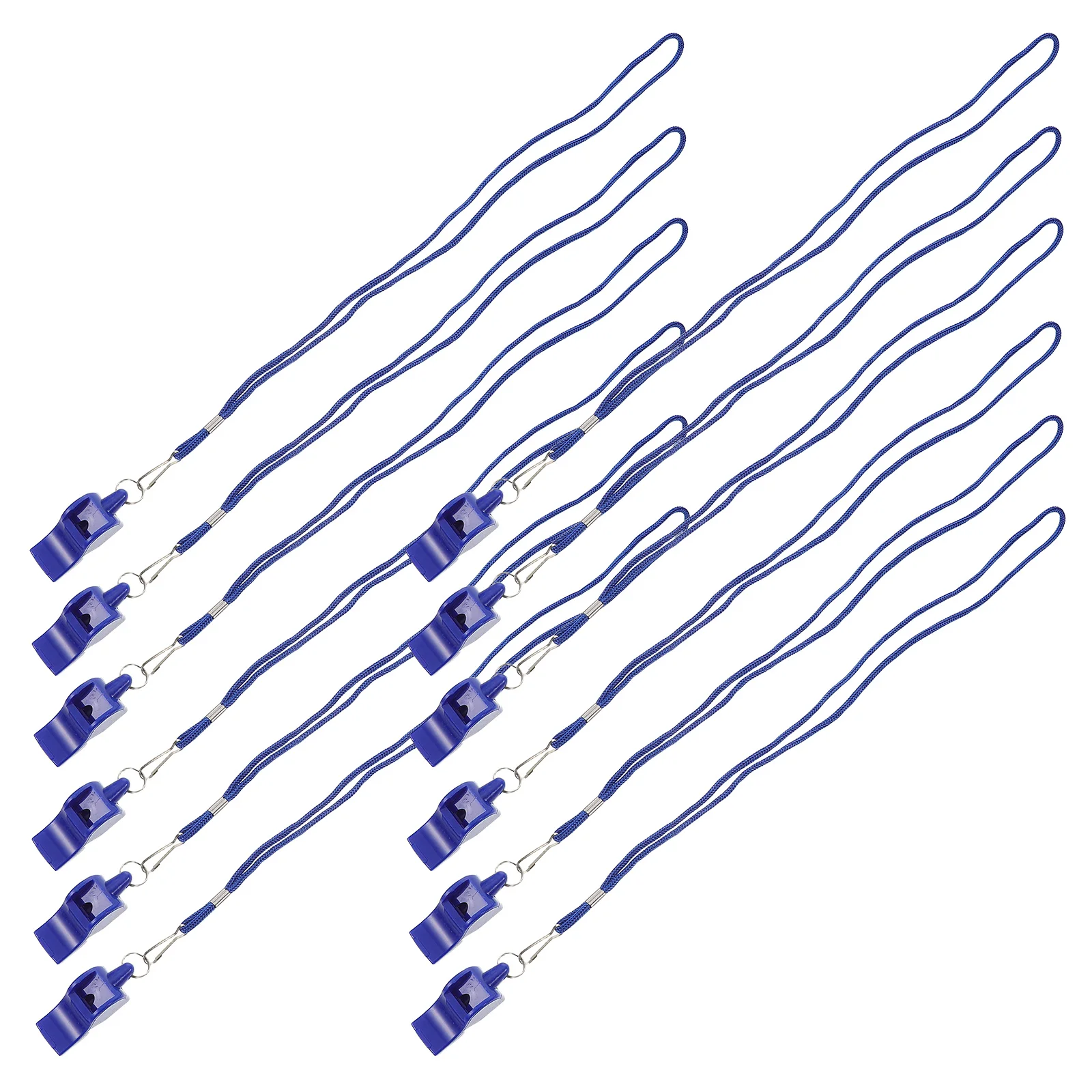 

12 шт., набор свистков для рефери, высокочастотные громкие свистки со шнурком, профессиональное баскетбольное футбольное спортивное оборудование на открытом воздухе