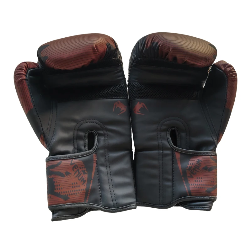 Durable Men's Boxing Gloves, Breathable High-Density Polyester for MMA Training & Heavy Bag, Shock Absorption   Punching Mitts w