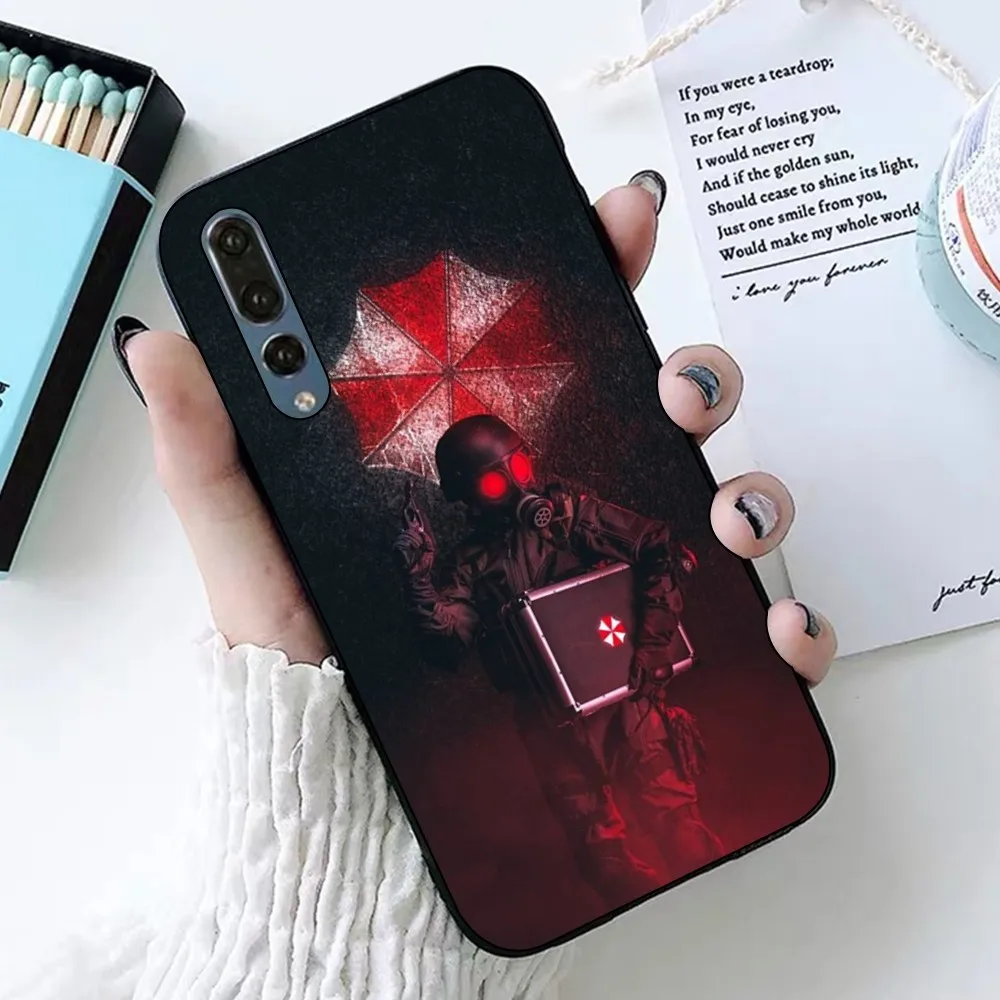 R-resident game E-evil Phone Case For Huawei Honor 10 lite 9 20 7A pro 9X pro 30 pro 50 pro 60 pro 70 pro plus