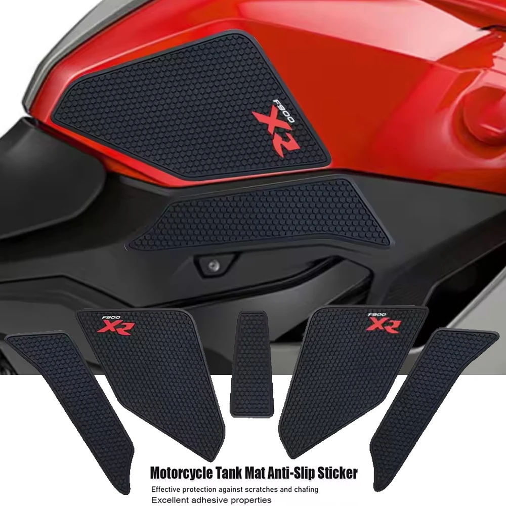 

Мотоциклетная накладка на бак для F900XR F900xr F900 XR 2020-2024, противоскользящая защитная газовая наколенница, наклейки