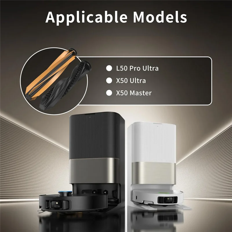 B47B-تنطبق على Dreame X50 Master/Sweeper Brush قطع غيار الفرشاة الدوارة