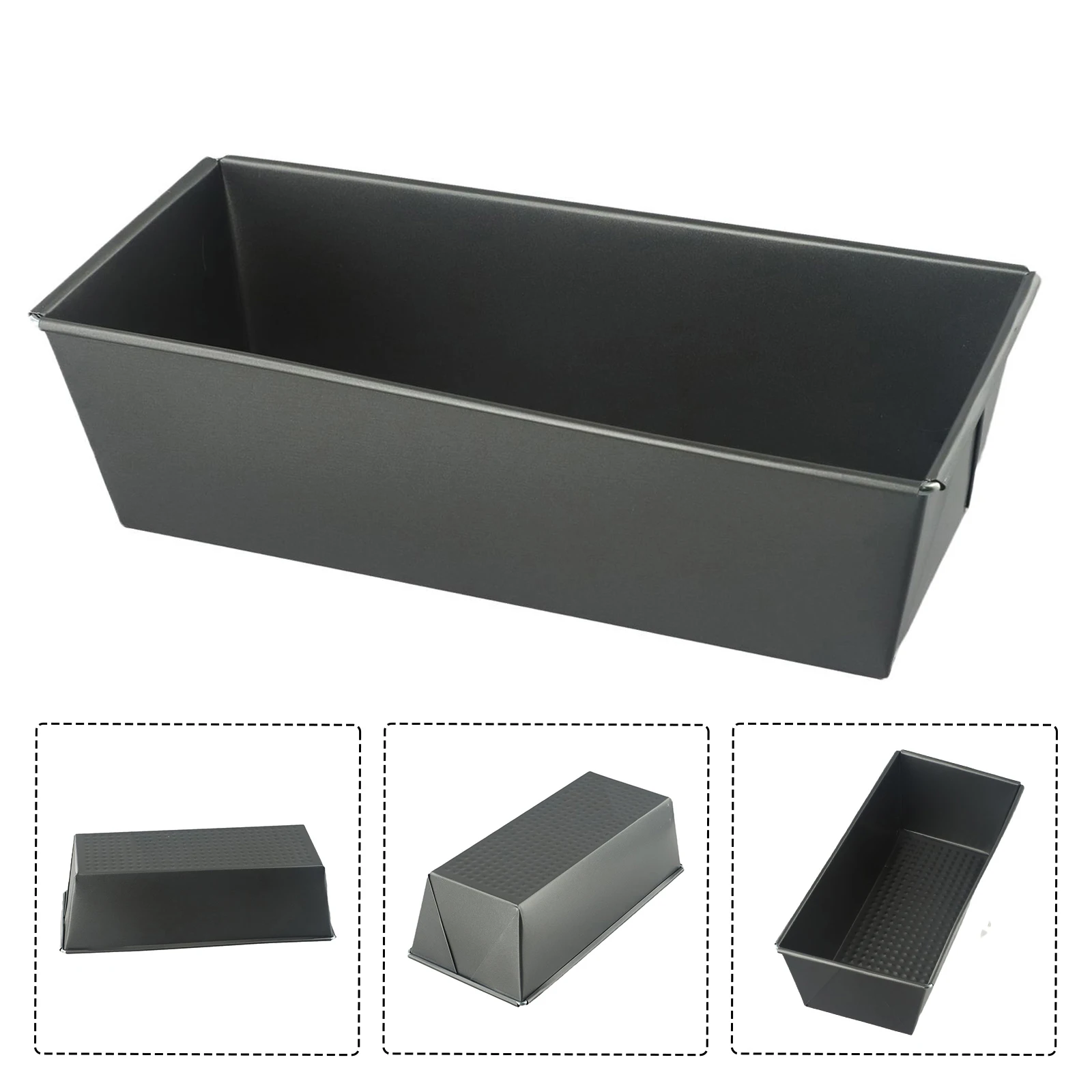 Baking Mold Rectangular Toast Mold Cake Bread Pan Tray Deep Baking Dish Cheesecake Mold Brownie Mold Kitchen Accessories