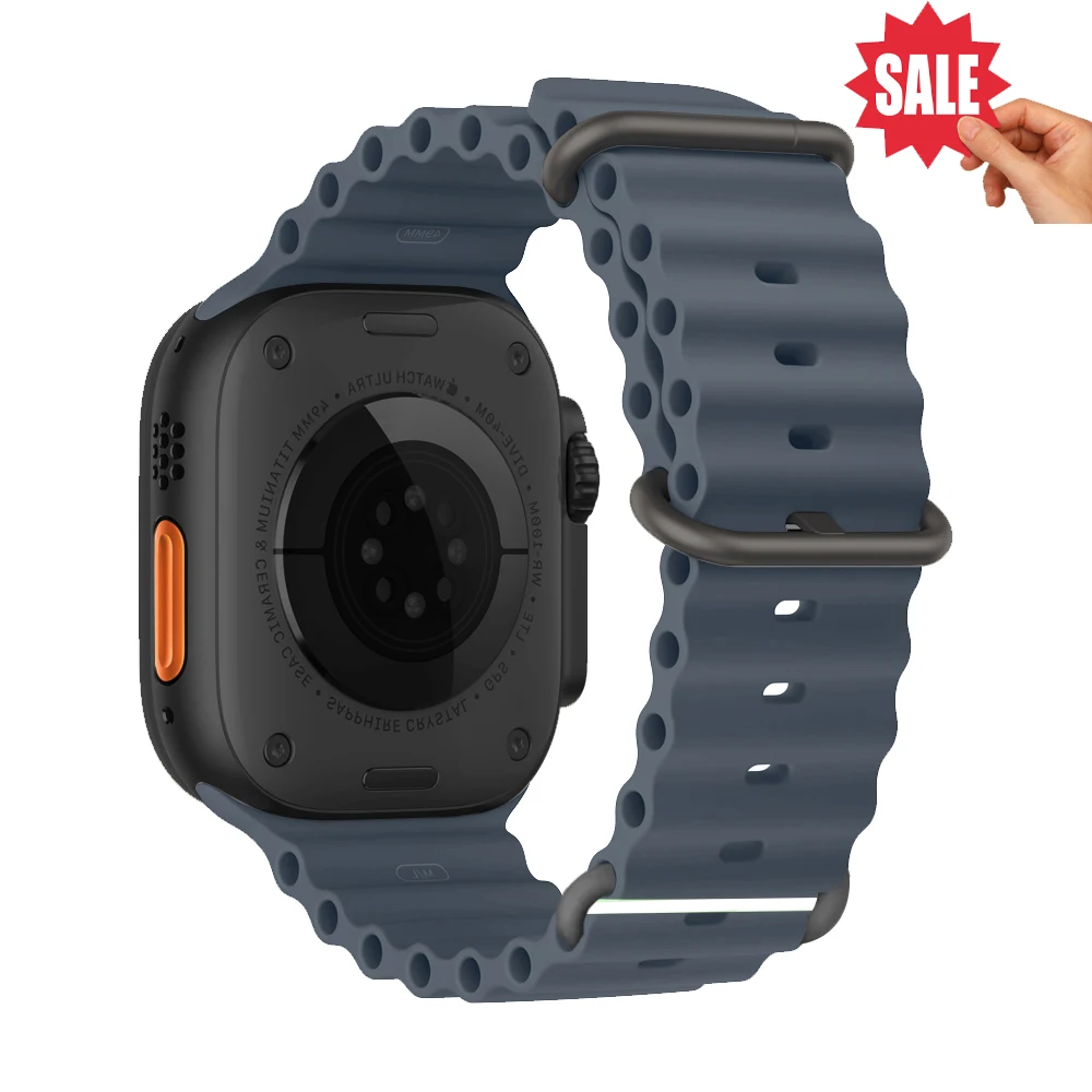 المحيط الفرقة لساعة أبل 2026 3 49 مللي متر 46 مللي متر 45 مللي متر 44 مللي متر 42 مللي متر 40 41 الرياضة سوار كوريا iWatch سلسلة 11 10 9 7 8 5 6 SE حزام #1