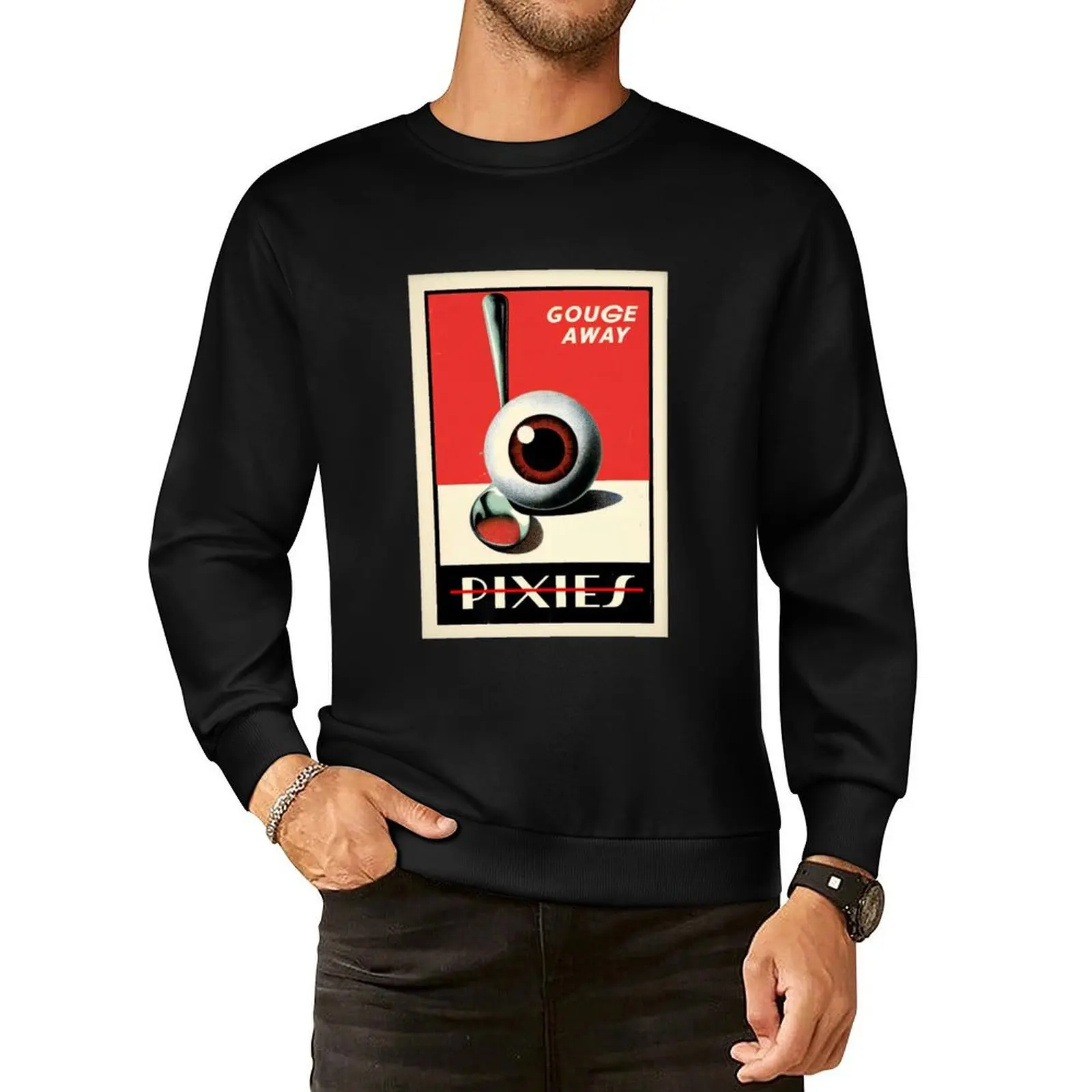 

Gouge The Pixies Away Pullover Hoodie men's winter sweater men's sweat-shirt set sweatshirt male