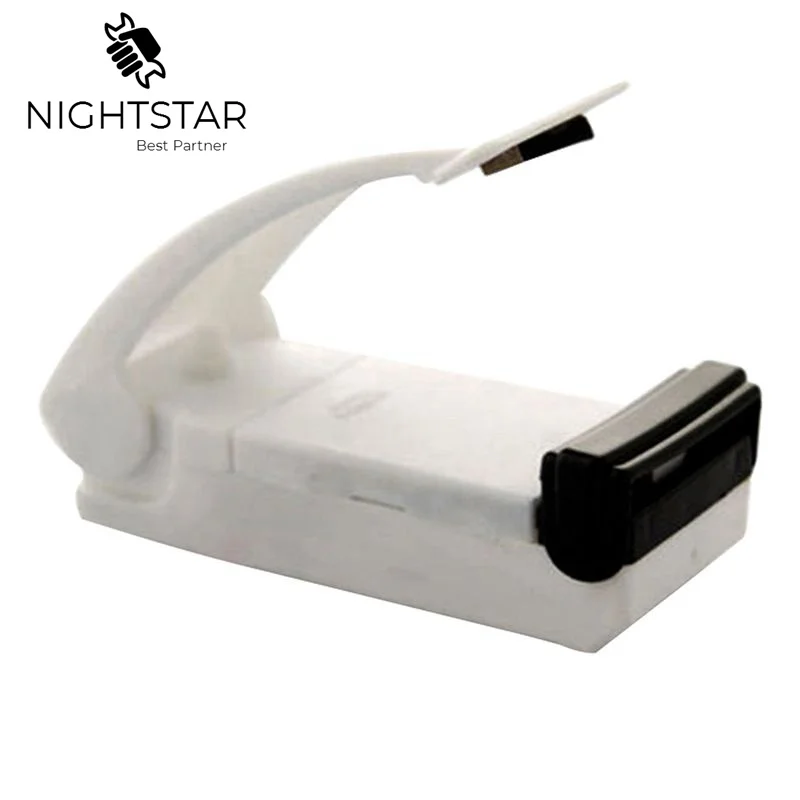 Mini máquina de selagem para embalagem de plástico, portátil, selador de saco plástico, ferramentas domésticas diárias