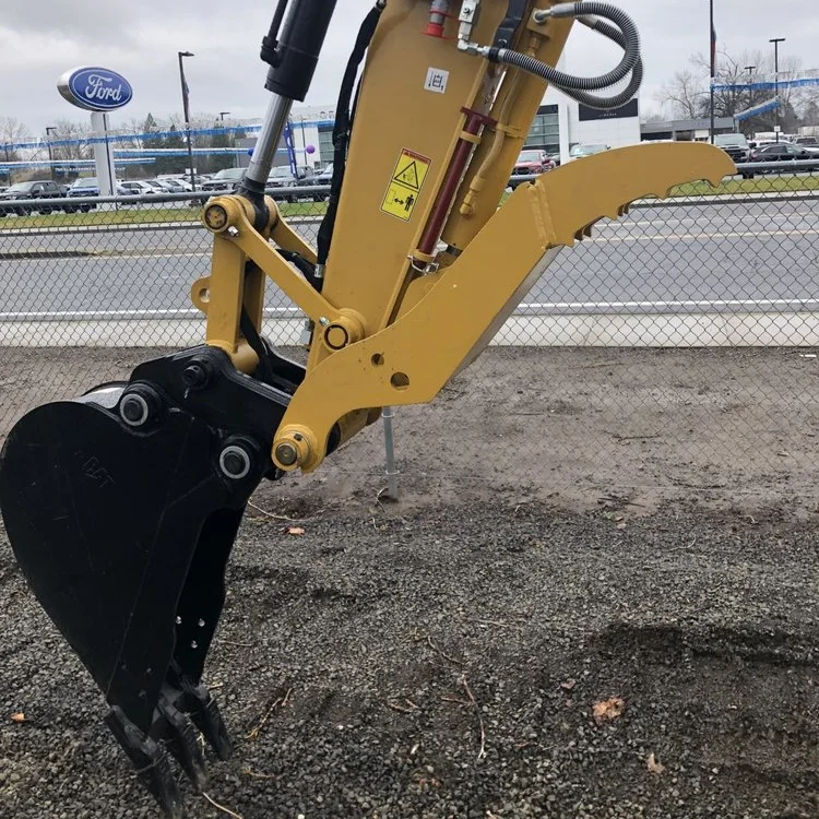 นิ้วมือจับของขุด 4 นิ้ว รุ่น SF10 สำหรับตักและวางของ ปรับแต่งได้ แบบกลไกและไฮดรอลิก