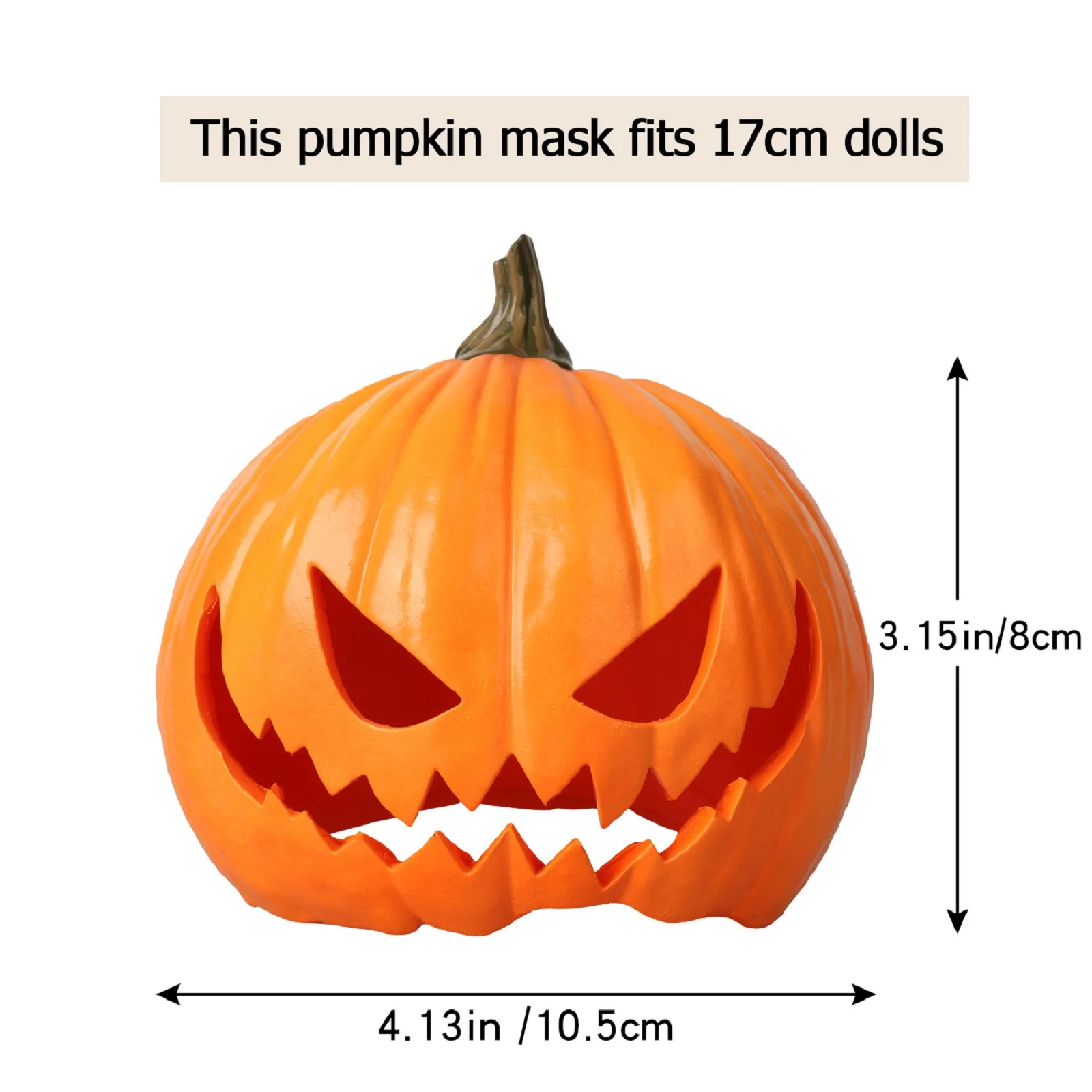 Хэллоуин Маска Кукла Головной Убор Милая Тыквенная Маска Кукла Одевание Реквизит Фестивальный Подарок Хэллоуин Атмосфера Вечеринки Украшения