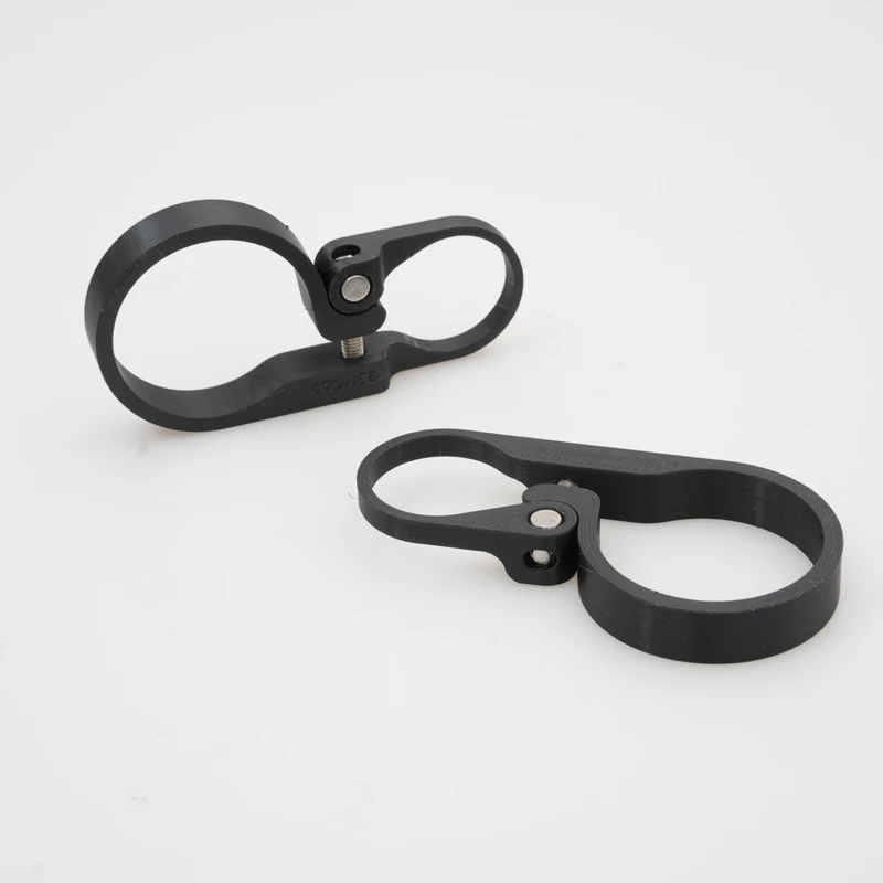 1Pair Mount Bracket For Nitecore HC75 UHE Headlamp Compatoble with 35mm / 31.8mm Handlebar for Bicycle Night Riding Accessory