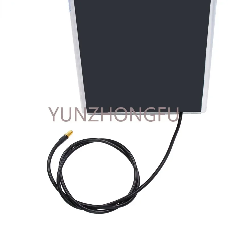 Conector Circular Uhf Rfid Antena, Conector Fêmea, Material De Vidro Orgânico, 12dbi