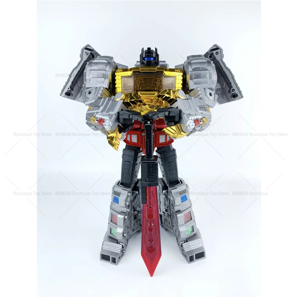 Transformation Gigapower GP HQ01R HQ-01R Superator Grimlock Masterpiece Chrome Version HQ-05R Swoop Action Figure With Box