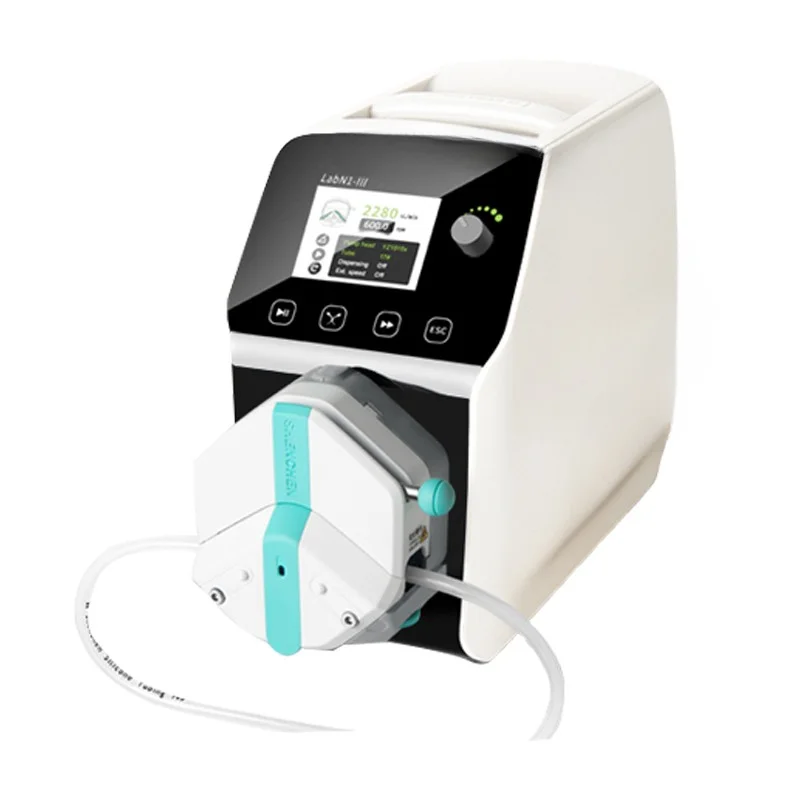 Series large flow type high precision intelligent peristaltic pump constant current filling electric laboratory multi-channel