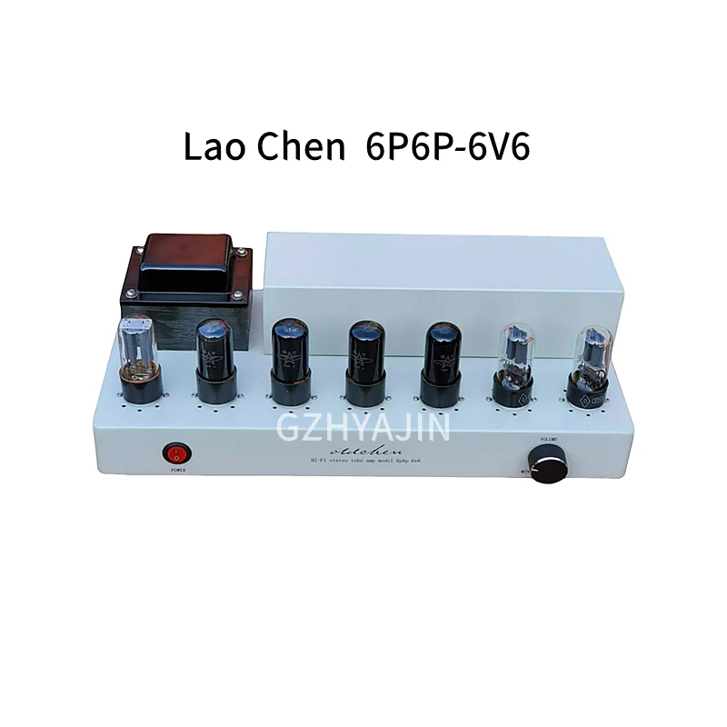 

Lao Chen Tube Amplifier 6P6P-6V6 Push-Pull Tube Amplifier Hifi Audio Amplifier Fever Electronic Tube Amplifiers