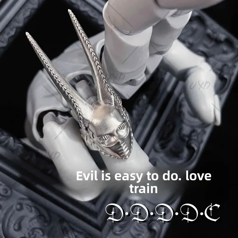 JoJo's Bizarre Adventure Funny Valentine D4C Love Train Ring Adjustable Open Ring Anime Cosplay Metal Ring Jewelry Gift