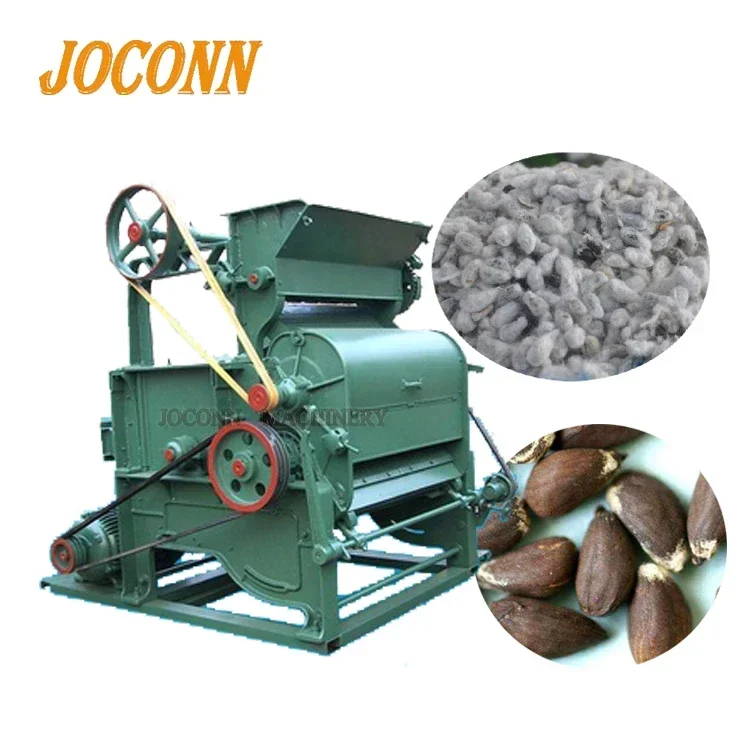 150kg/h Cotton Seed Linters Removal Machine/cheap Cotton Seeds Sawtooth Delinting Machine on Hot Sale