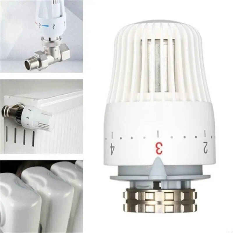 4XFD Easy to Install Temperature Control Reliable Heating Control 2pcs for Radiators