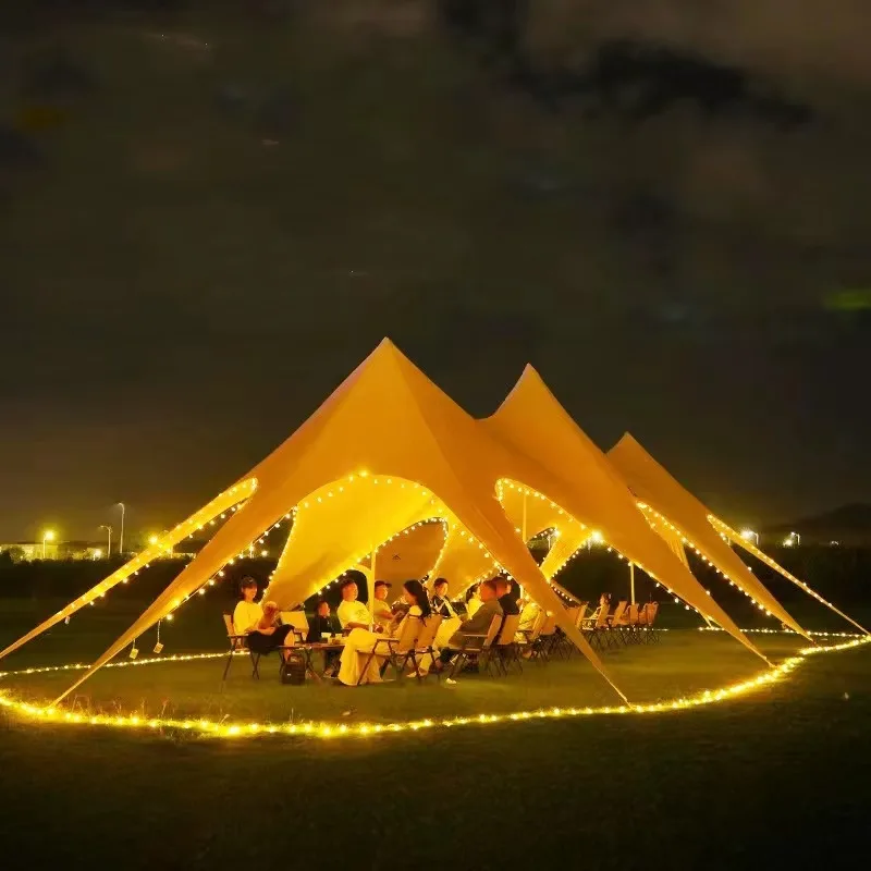 2026   1200D Fabric Big Size Outdoor Camping Large Tarp Sunshade Tent For Party image 5