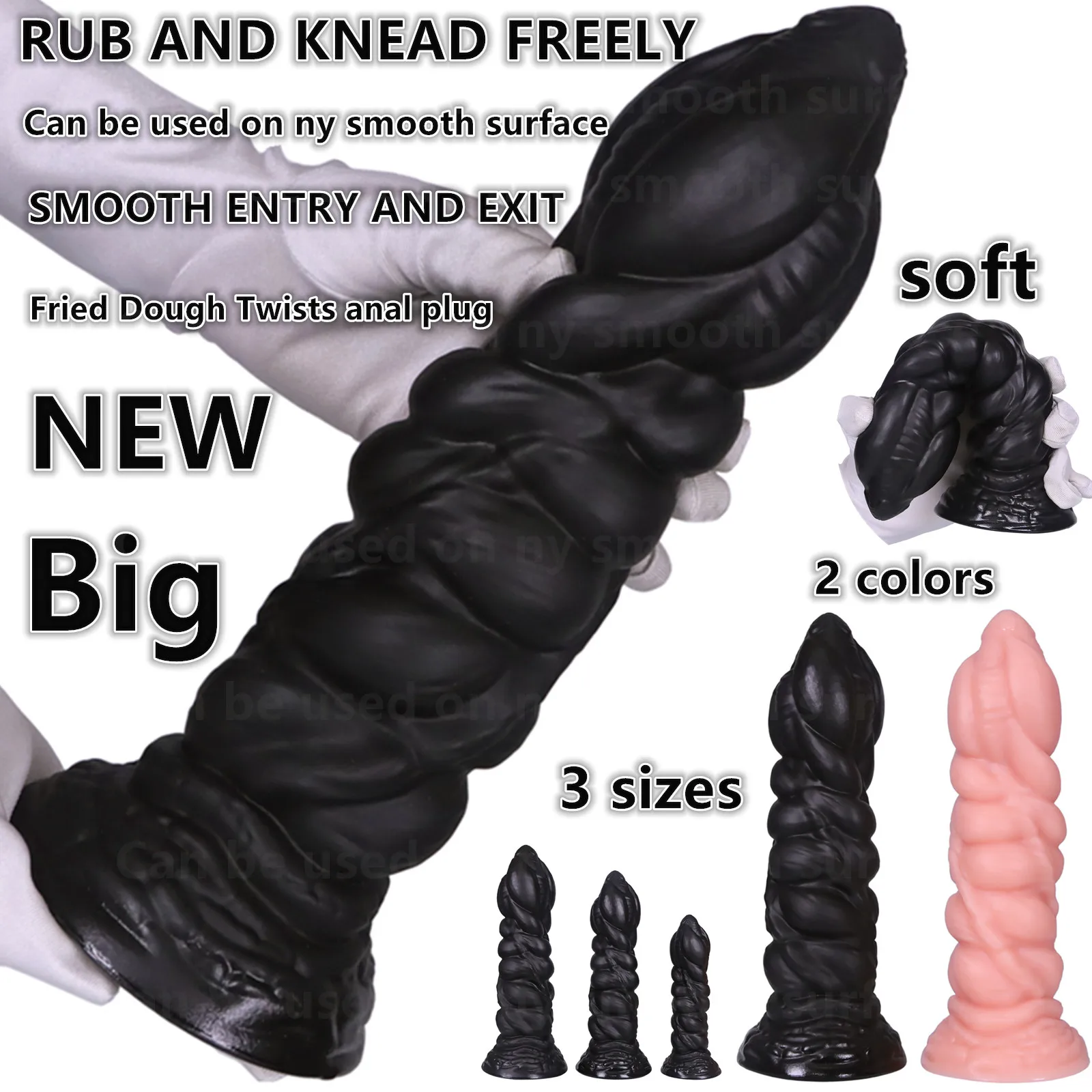 New Huge Anal Plug Dildo Big Butt Plug Sex Toys For Women Anal Dildos Flexible G-spot Anal Men Prostate Massage Bdsm Dildo성인용품18