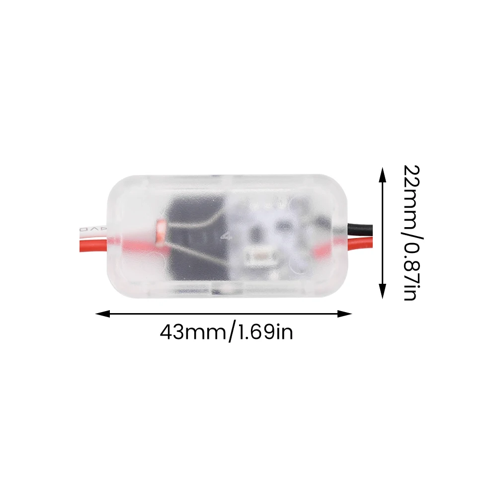 Light Sensor Switch Light Control Sensor Switch DC 3.7-24V Optical Sensing Switch for Ceiling Lights LED Strip ﻿