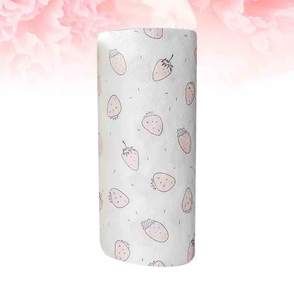 

Kitchen Oil Absorption Roll Paper Soft Printed Napkin For Hotel Restaurant Bar Use Wood Pulp Towel Tissue