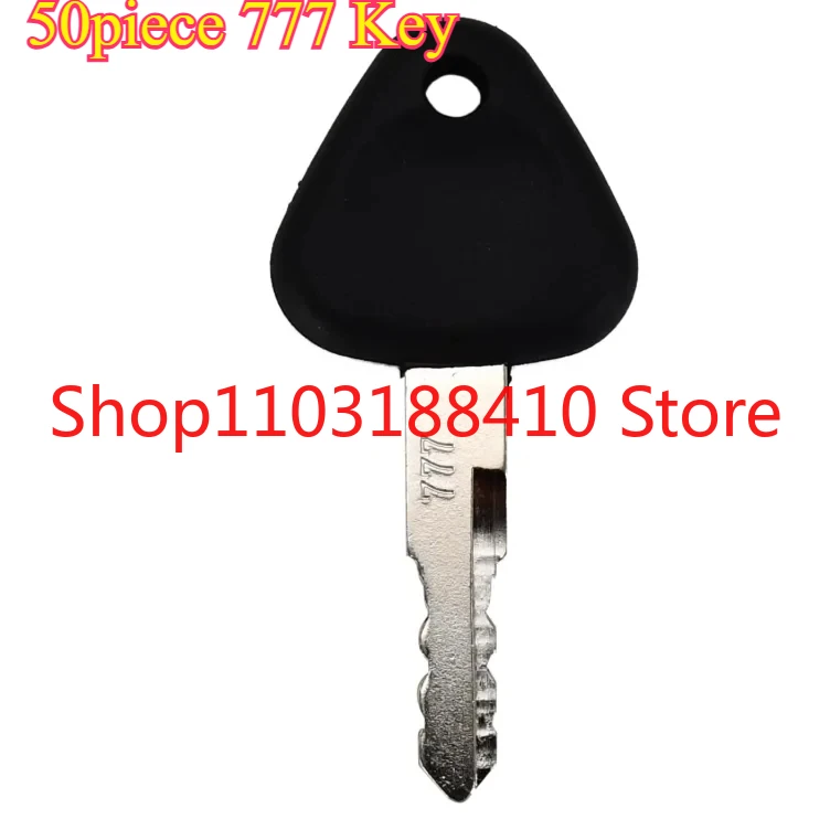 50piece 777 Key For Excavator & Heavy Equipment Ignition Switch Starter Replacement Many Models EC210 EC240 EC290 EC360 B