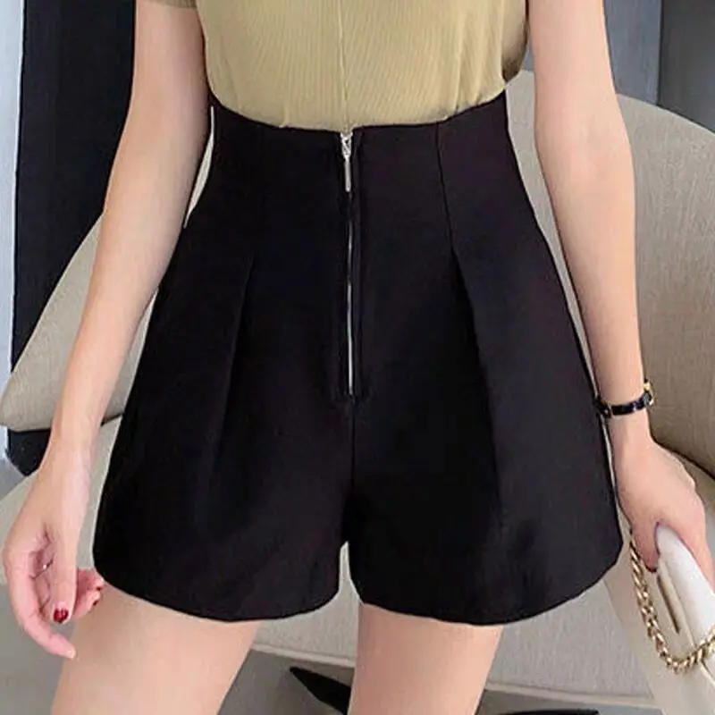 Faion ハイウエスト A ライン オートスカートスーツ女性のルーズカジュアルワイドレッグブーツパンツ春秋の新作スリム効果