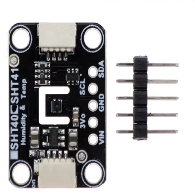 1PCS 2PCS SHT40 SHT41 Temperature & Humidity Sensor Module Compatible with STEMMA QT Qwiic