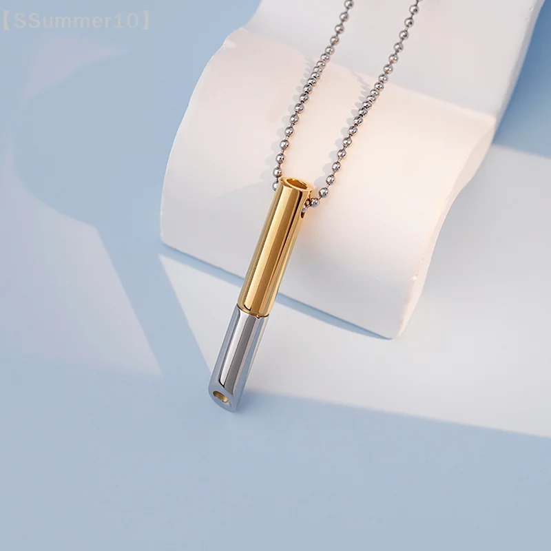 【SSummer10】【xxx】Stress Anxiety Necklace Mindfulness Breathing Tool Relief Chain Breathlace Necklace Quit  Relief【SS】