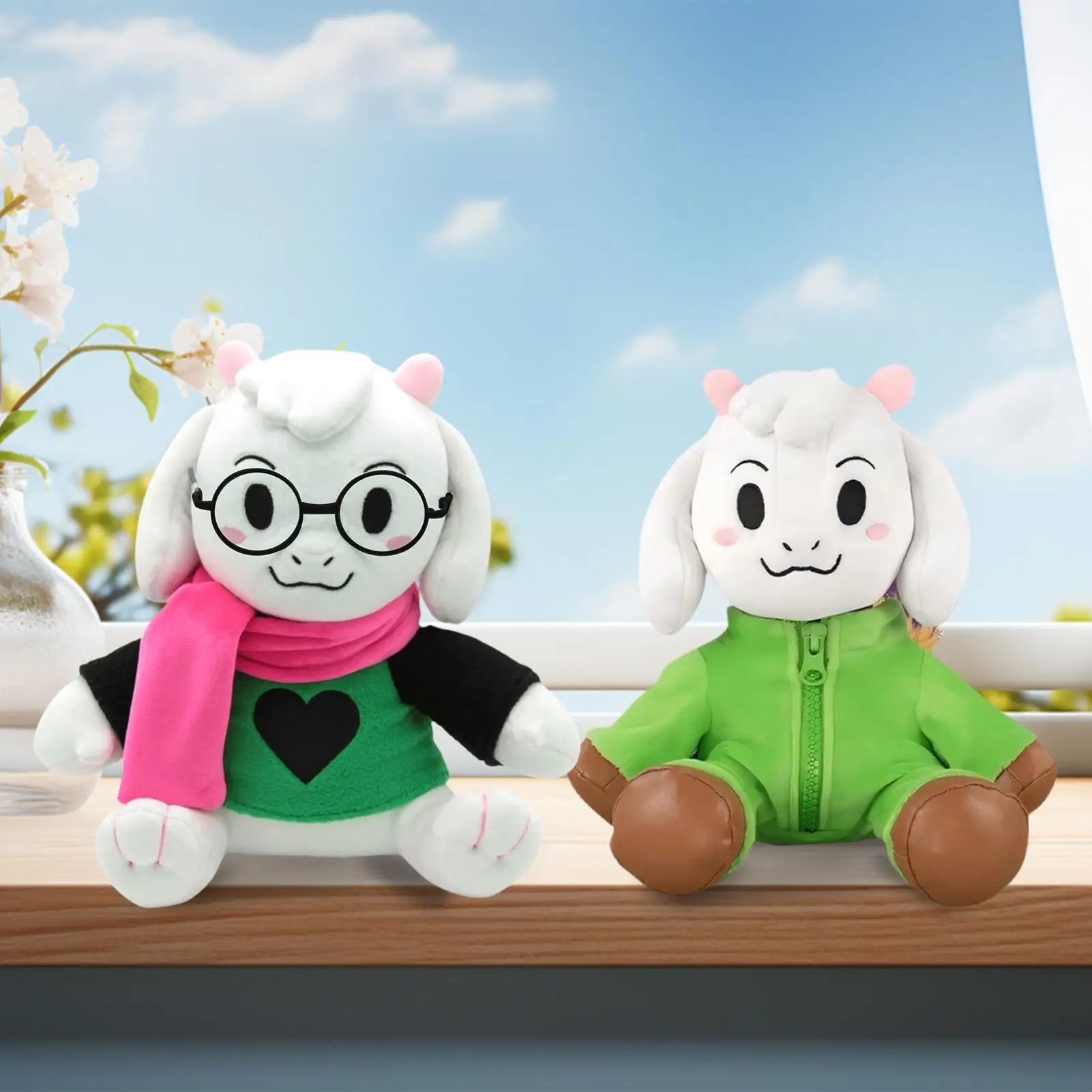 25 cm Kris Deltarune Tenna Plüschtier Abenteuerspiel Charakter Stofftier Puppe Weiches Kissen Kindergeburtstag Weihnachtsgeschenke