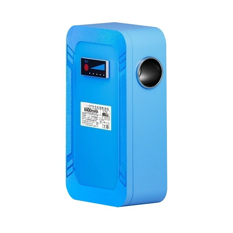 

12V Car Mobile Lithium Battery Air Pump Car Wash Machine Outdoor Oxygen Pump Output Large Capacity Power Supply