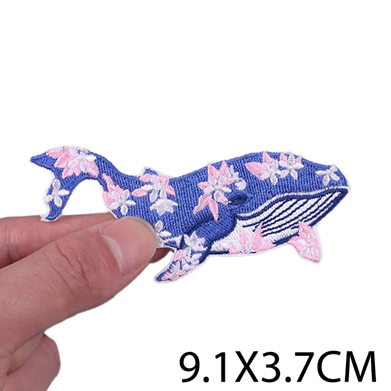 Japan Fish Lucky Cat Mount Fuji Patch Eisen auf Patches für Kleidung bestickte Patches auf Kleidung schmelzbare thermoadhäsive Patch