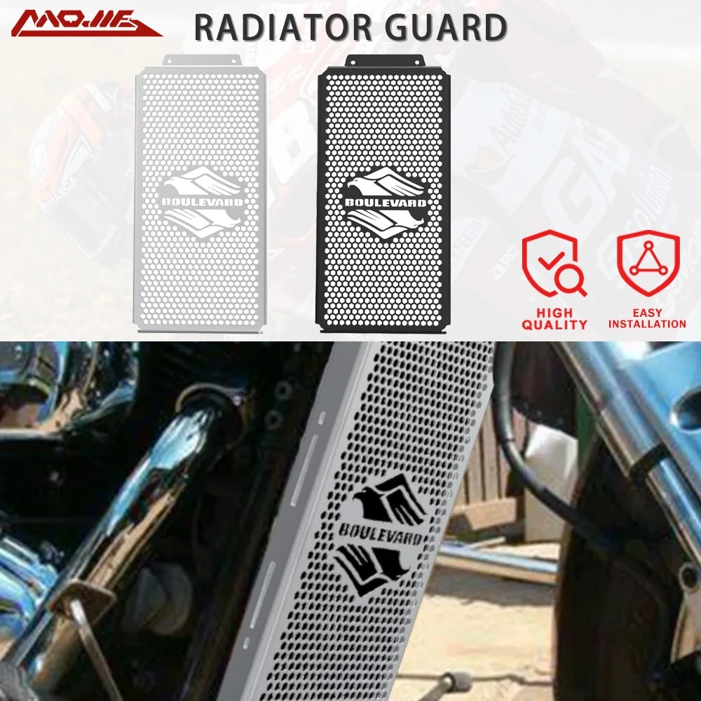 

For Suzuki Marauder VZ800 VZ 800 INTRUDER C800 BOULEVARD Boulevard C50 M50 Motorcycle Engine Radiator Cover Grill Protect Guard