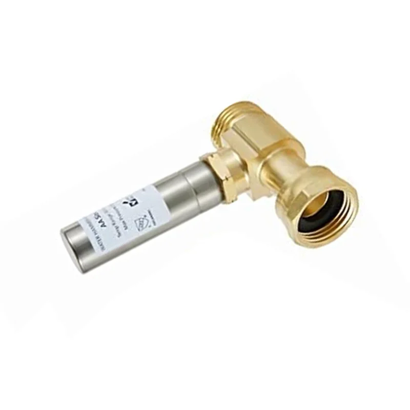 A44F-S-241 مزيل مطرقة مياه الفولاذ المقاوم للصدأ للغسالات، وصلة دوارة 3/4 بوصة، قطعتان