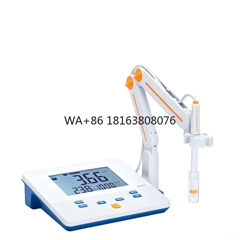 ASTM E70 Benchtop pH Meter Acidity Tester Auto Calibration Water Quality pH  Temp Analyzer with pH Electrode & Buffer Solutions