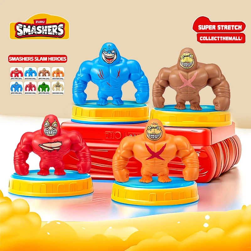 

ZURU Burst Boy Destruction King Office Игрушка для снятия стресса — мягкая, растягивающаяся, трансформируемая эластичная резиновая игрушка