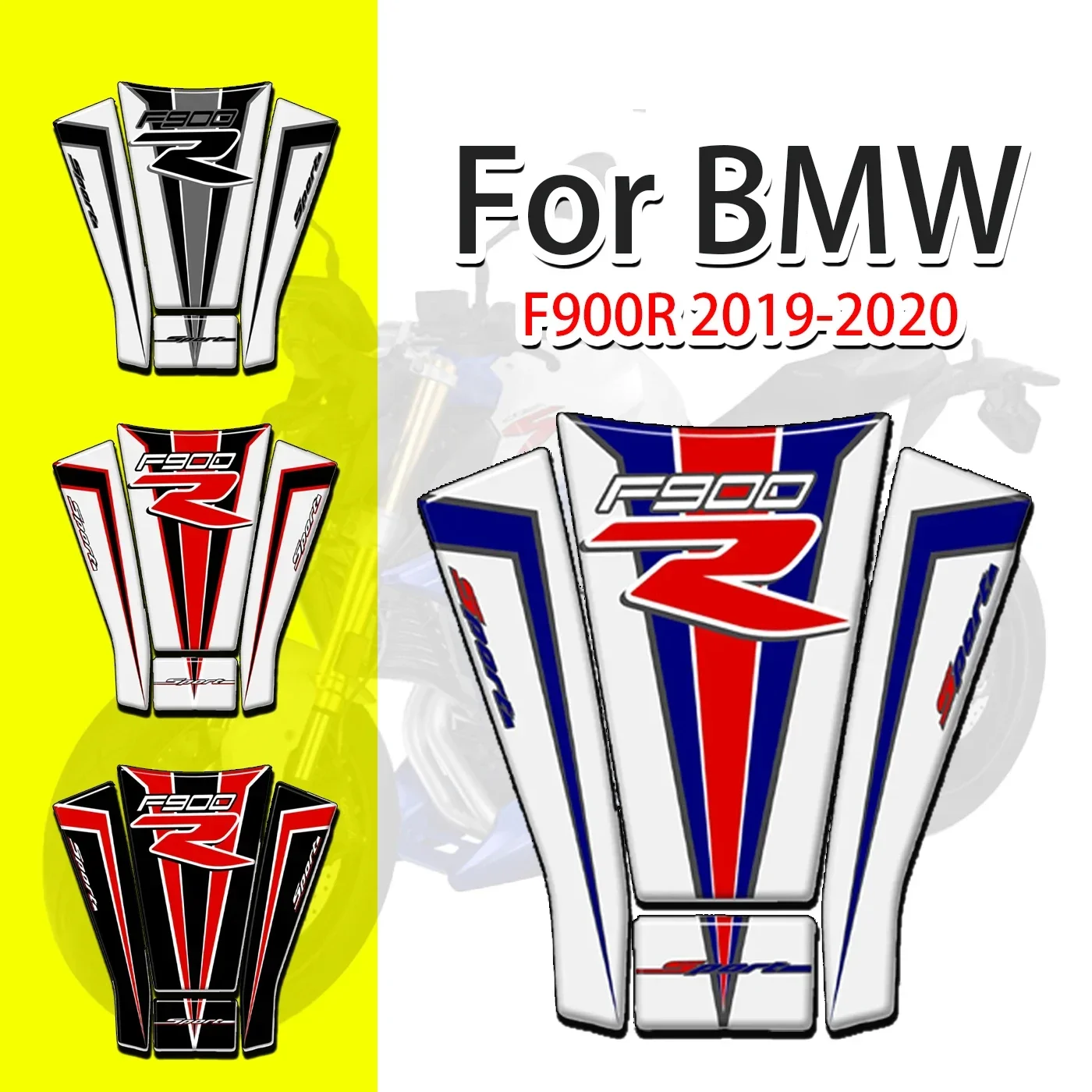 

Motorcycle Stickers And Decals 2019-2020 For BMW F900R F900 F 900 R Fuel Tank Pad Tankpad Fishbone Protector