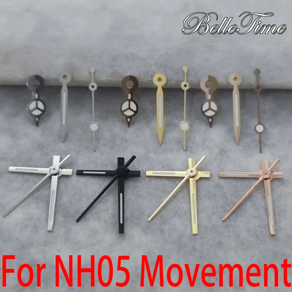  Women's Watch Hands Fit NH05 NH06 Automatic Movement Green Luminous Fit 25mm Watch Dial Watch Accessories