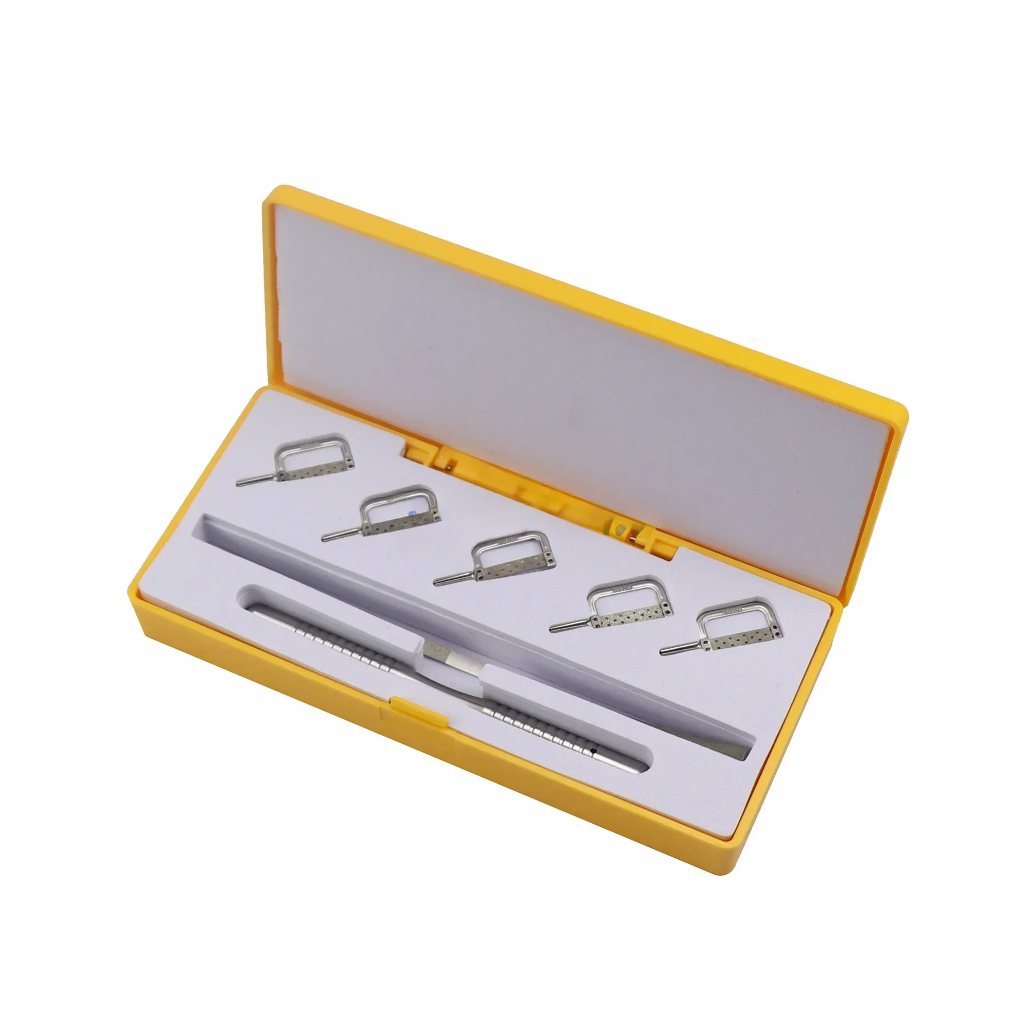 

Dentals Orthodontics Stainless Steel Interproximals Enamels Reductions Kit Contra Angle kit/Abrasives Polishings Strip