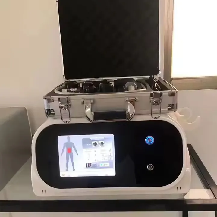 High Quality Radial Type ESWT Compressor 10 Bar Shock Wave Therapy Machine Pneumatic Treatment Pain Relief Shockwave Equipment