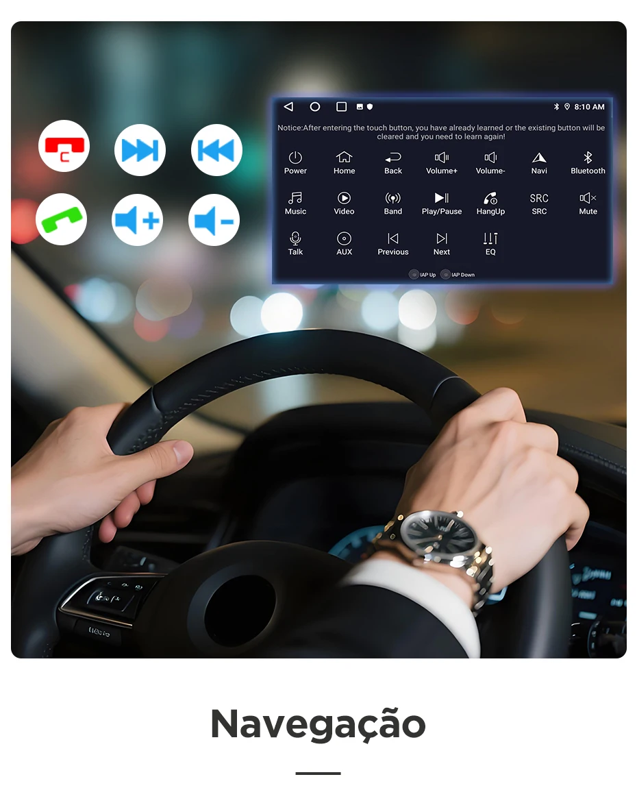 Junsun Kabelloses CarPlay Autoradio für Renault Megane 3 Fluence Samsung SM3 2008-2014 Android Autoradio RDS 4G WiFi DSP SWC GPS – Detail 13