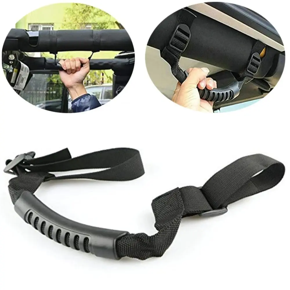 Durable Heavy Duty Car Grab Handle Non-slip Car Roof Handle Auto Interior Safety Handrail for Jeep Wrangler YJ /TJ /JK