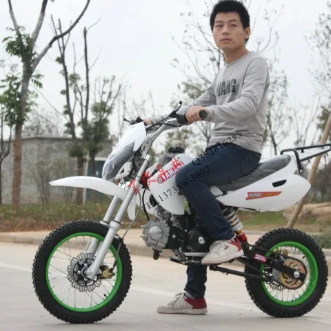 Reclining machine 125CC two-wheeled off-road motorcycle fuel motorcycle field motorcycle middle and high race