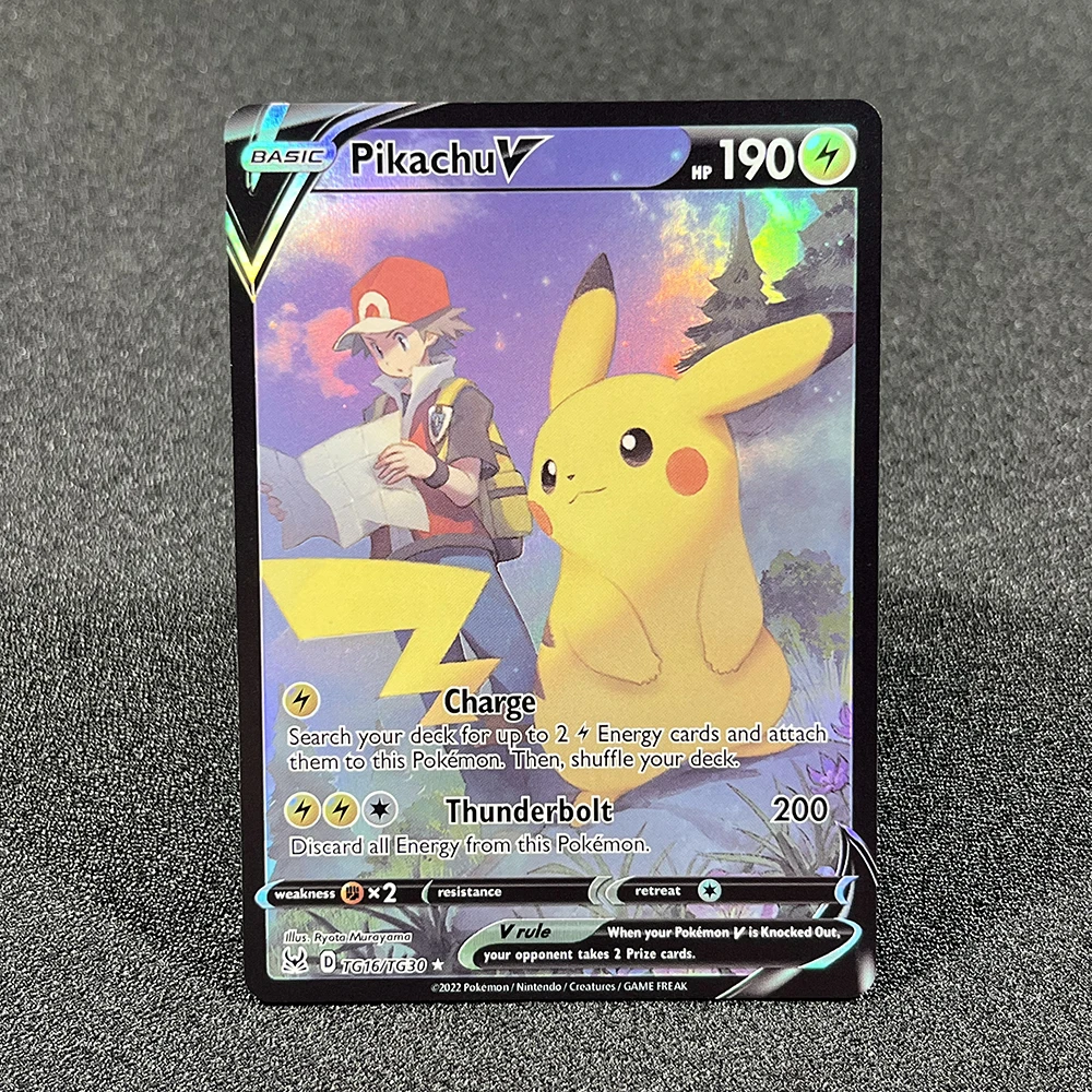 Pokémon PROXY Cards  Sword & Shield Lost Origin (LOR) Pikachu Giratina Aerodactyl Rotom Foil TCG Cards Game Collection PTCG