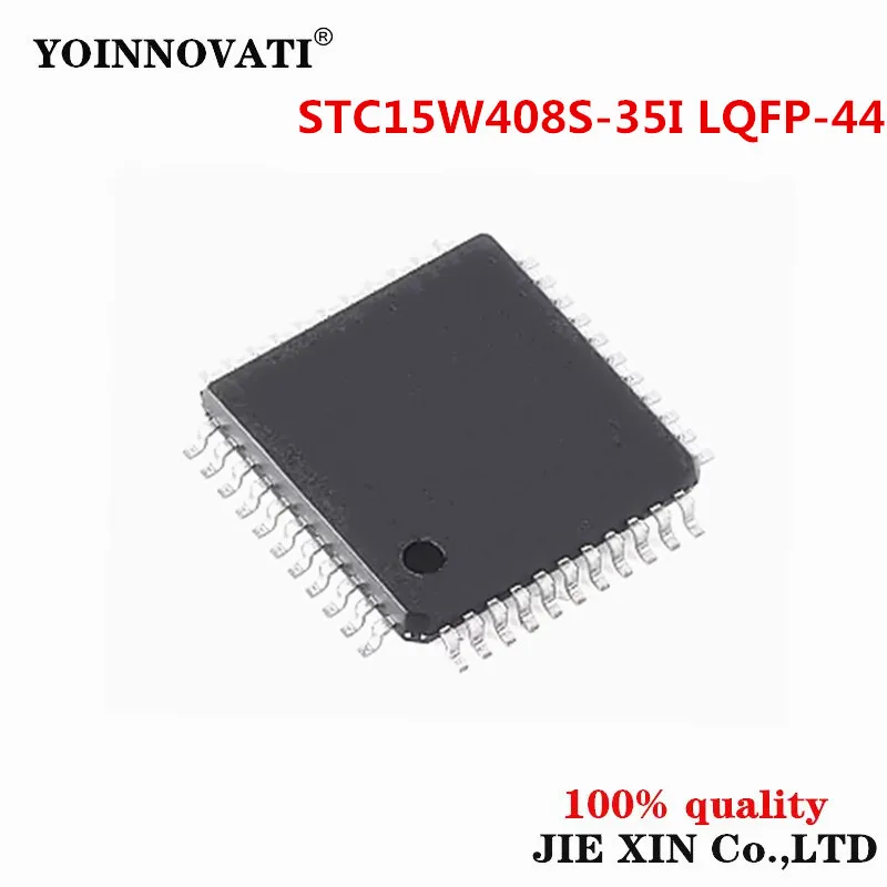 5Pcs STC15W408S STC15W408S-35I LQFP-44 microcontroller module In Stock