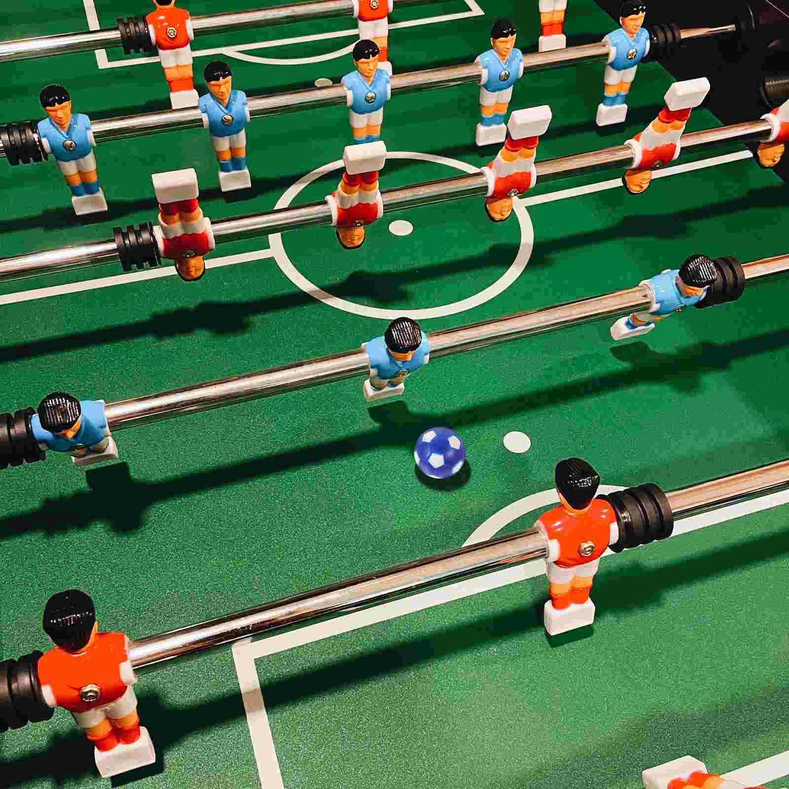 9 Pcs Children's Mini Table Football Machine Accessories 28mm Color Model Game Fooseball Soccer Balls Multicolor