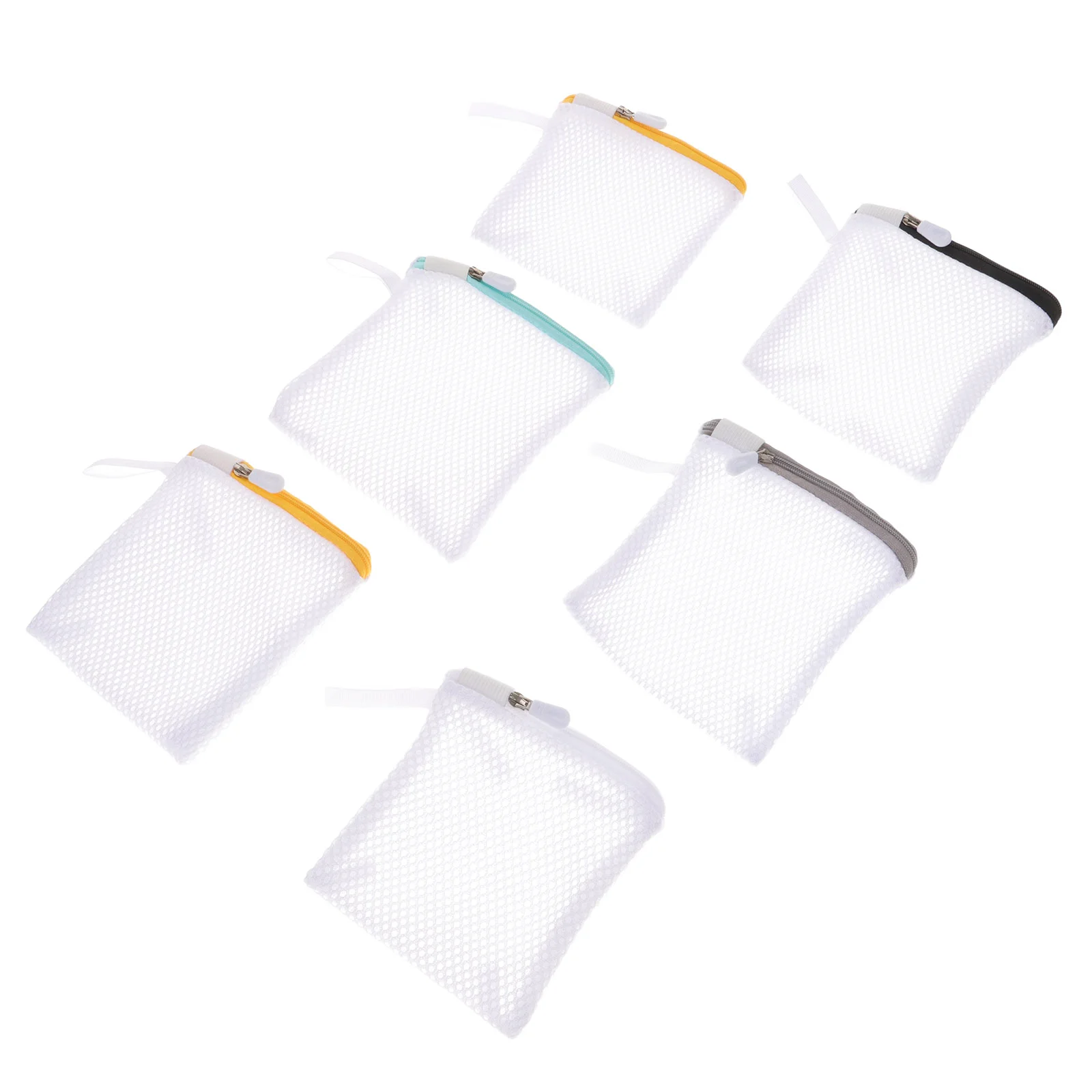 6 Pcs Laundry Bag Foldable Wash for Bras Washing Mesh Garment Pouch Protecting Travel Small Washer Machine